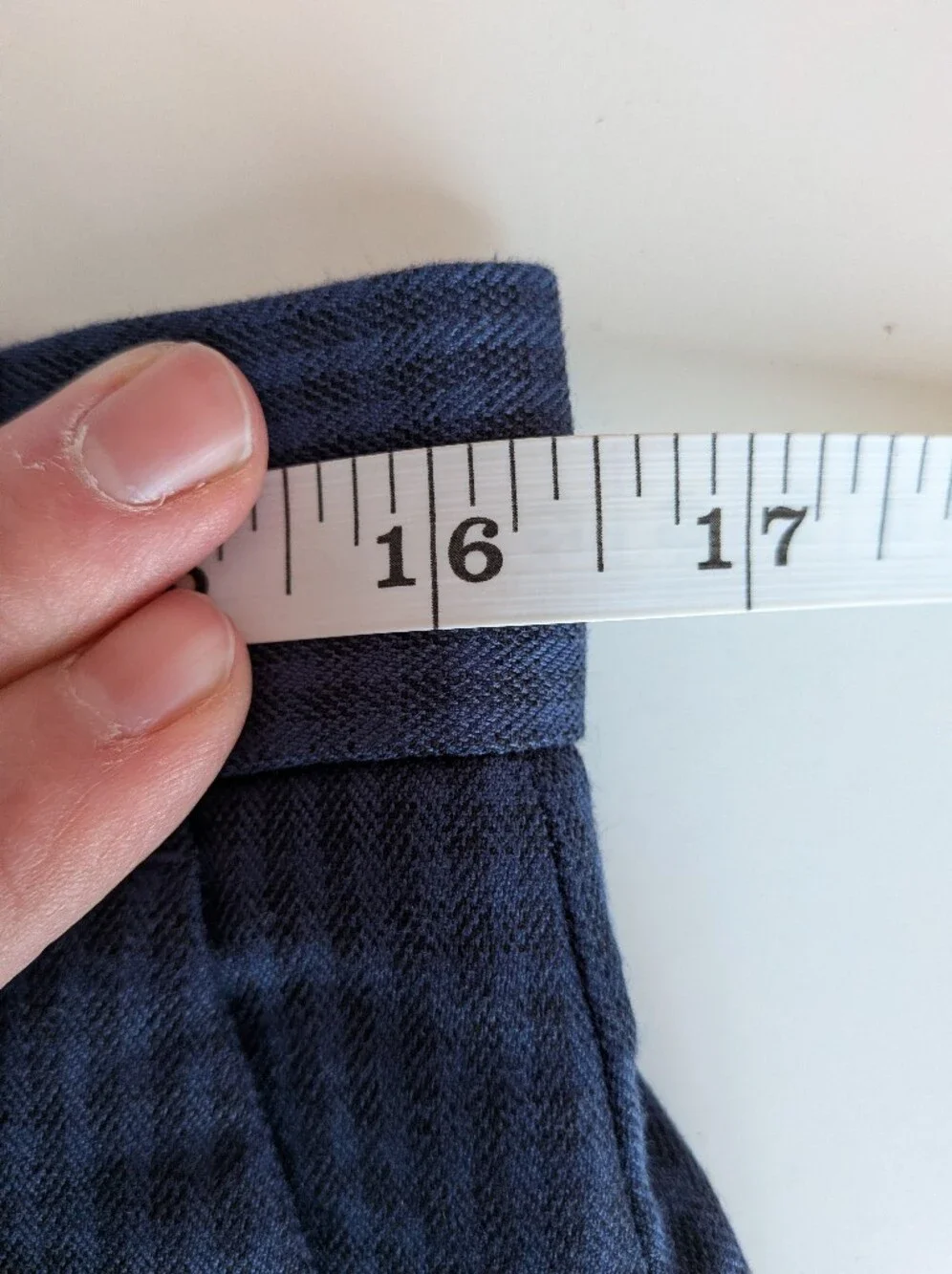 Banana Republic Mens 31x30 Blue Herringbone Slim Tapered Dress Pants Stretch